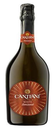 Игристое вино Cantiani белое п/сладкое 0,75л