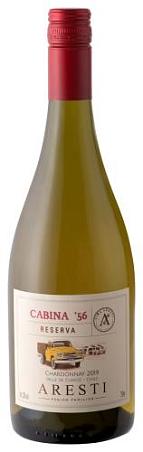 "Вино сортовое выдержанное ""Арести Кабина´56 Резерва Шардоне"" полусухое белое, креп. 13,5%, 0,75л"