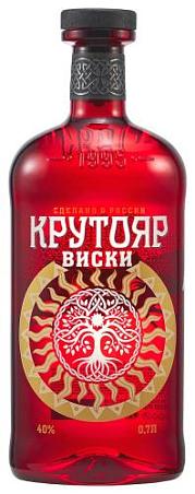 Виски купажированный «КРУТОЯР» 0,7л 40%