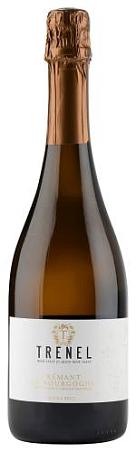 Игристое вино выдержанное "Креман де Бургонь Тренель Экстра Брют" экстра брют белое, креп. 12%, 0,75л