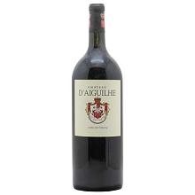 Вино выдержанное "Шато д'Эгий Кастийон-Кот де Бордо" сухое красное, год урожая: 2018, 1,5л