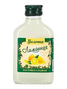 Настойка сладкая ГРЕЛОЧКА "Лимонная" 0,1л. 29%