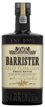 Джин дистиллированный "BARRISTER OLD TOM (БАРРИСТЕР ОЛД ТОМ)" 0,7л 40%
