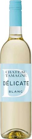 Вино "Кубань. Таманский полуостров" сухое белое  "Chateau Tamagne Delicate/Шато Тамань Деликат" 0,75л