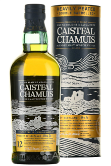 ВИСКИ ШОТЛАНДСКИЙ СОЛОДОВЫЙ «КАСЛ КАМУС 12 ЛЕТ» («CAISTEAL CHAMUIS 12 YO») , МИНИМАЛЬНЫЙ СРОК ВЫДЕРЖКИ 12 ЛЕТ, КРЕП.46.0% ОБ., в ПУ, В СТ.БУТ.ЕМК.0,7Л