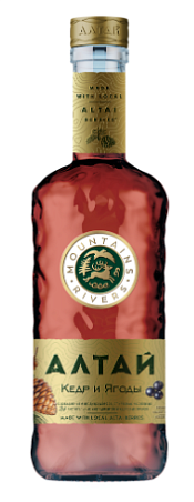 Настойка "АЛТАЙ КЕДР И ЯГОДЫ" 0,5 л