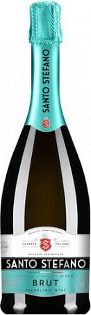 Вино игристое брют белое SANTO STEFANO (САНТО СТЕФАНО) 11,0% об, 0,75 л