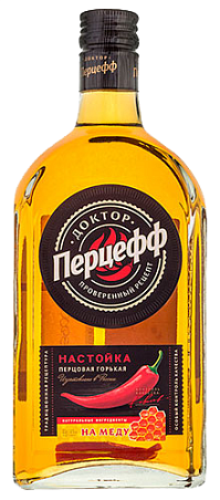 Настойка горькая Доктор Перцефф на меду винт 0,25л. 40%