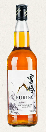 Виски купажированный "ФЬЮРИНГ" 0,7л.