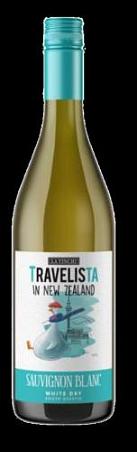 Вино Совиньон Блан Travelista сортовое ординарное белое сухое 0.75л