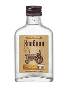 Водка "Хлебная" 0,1л. 40% фляжка