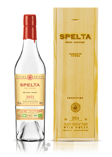 Водка "СПЕЛЬТА" ("SPELTA") 0,7л в подарочной упаковке; (RU-BIO-112; ORGANIC; EC+NOP***)