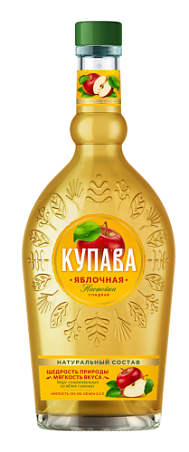 Настойка "Купава Яблочная" сладкая 0,5л. 19%