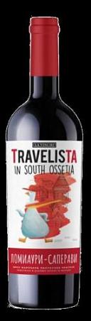 Вино Ломиаури-Саперави марочное красное полусухое 0.75л