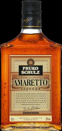 Ликер десертный "ФРУКО ШУЛЬЦ АМАРЕТТО", креп. 25%, 0,5л
