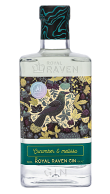 Джин "РОЯЛ РЕЙВЕН ОГУРЕЦ МЕЛИССА" 40% 0.5 л.