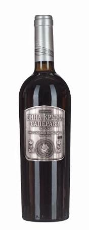 Вино полусладкое красное "Саперави Мерло" коллекция "Вина Крыма"