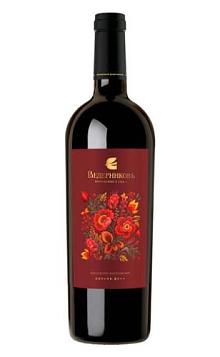 Российское вино с ЗГУ «Долина Дона» сухое красное «Винодельня Ведерниковъ.Красностоп Золотовский» 0,75 л, 14,5% 2024г.у