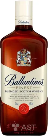 Виски шотландский купажированный "Баллантайнс Файнест" 0.75 40%